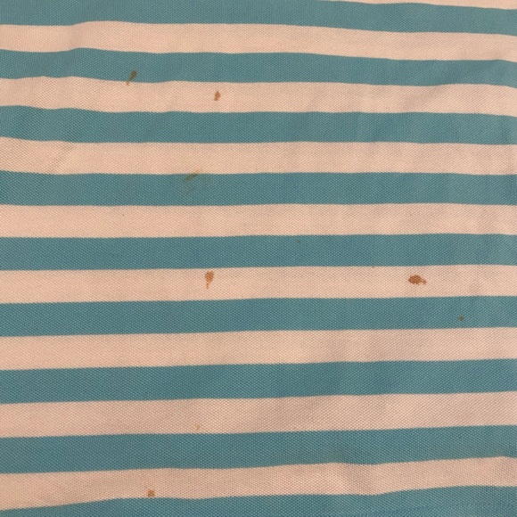Polo Ralph Lauren Blue and White Striped Polo Shirt - Picture 5 of 7
